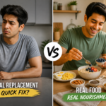 Do meal replacement shakes work compared to real food for weight loss and health