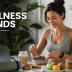 Modern wellness lifestyle trends in 2026 including healthy nutrition, mental wellness, fitness, and balanced living.